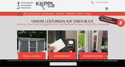 Desktop Screenshot of koeppl-gabi.at